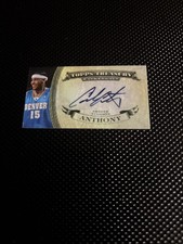 Carmelo Anthony 2008-2009 Topps Treasury Mini Auto picture