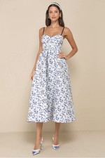 Lulus Women's Maxi Dress Size Small, Floral Pattern picture