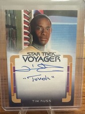 2026 Rittenhouse Star Trek Voyager Archives Tim Russ Auto Autograph INS picture