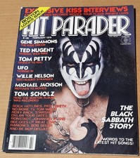 Hit Parader Magazine February 1979 Gene Simmons KISS Tom Petty Black Sabbath picture