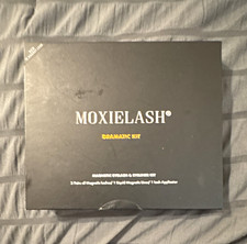 MOXIELASH Dramatic Kit Magnetic Eyelashes 3 Pairs Reusable Long Black + 4ml picture