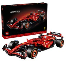 LEGO Technic Ferrari SF-24 F1 Car Model Kit for Adult F1 Fans 42207 picture