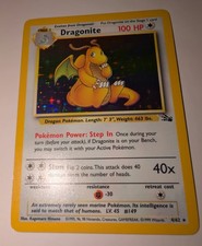 Dragonite 4/62 Fossil Holo picture
