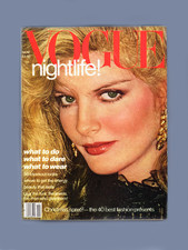 VOGUE-NOVEMBER 1977-DISCO GLAM-RENE RUSSO-ROSIE VELA-PATTI HANSEN-REGINE-BITTEN  picture