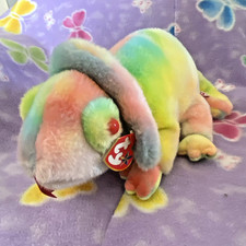 TY Beanie Buddy. RAINBOW Excellent Condition With All Tags picture