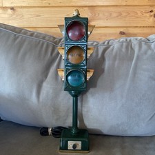 Vintage 1960s B&B Bar Open/Last Call/Closed Traffic Light Signal Lamp Made Japan picture