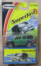 Matchbox Superfast series Honda Element in Green  1:64 diecast picture