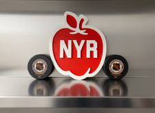 New York Rangers Winter Classic 3D Apple Logo Wall Sign picture