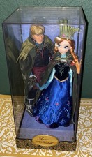 Disney Fairytale Collection NRFB Anna & Kristoff Frozen Dolls 2,835/6,000 W/COA picture