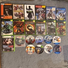 Video Game Lot PS4 PS3 Xbox 360 Original Xbox PC + FREE Blu-Ray DVDs picture