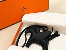 Hermès Rodeo Pegase Pegasus Bag Charm So Black Noir New in Box Authentic picture