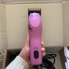 Wahl KM5 2 Speed Motor Animal Clippers Pink 09787-300 Pet Grooming, Gently Used picture