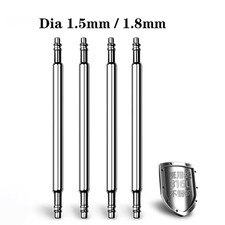 10 pcs Watch Spring Bar Pins Watchband  Stainless Steel -Diameter 1.5mm or 1.8mm picture