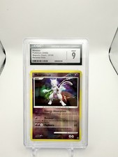 2008 Pokemon Mewtwo 9/100 Majestic Dawn Reverse Holo CGC 9 MINT POP 11 RARE picture