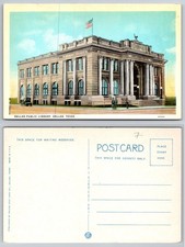Dallas Public Library Dallas Texas Exterior Postcard picture