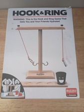 Buzzed Classics Hook & Ring Game Adult Ring Toss NEW W/ Box Damage picture