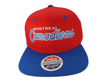 NWT Montreal Canadiens Retro Vintage NHL Snapback CAP Hat NEW By Zephyr picture