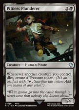 Pitiless Plunderer 281 U Normal FIC MTG NM picture