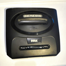 SEGA Genesis Model 2 Home Console Black AV Out Dual Controller Ports Brand New picture