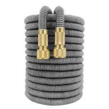 25-50FT Expandable Garden Hose with Spray Nozzle for Watering & Car Wash picture