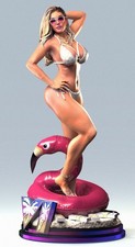 GTA Girl  Lucia 1/6 Scale Hand Painted Handmade Collectible Figure Statue picture