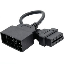 For TOYOTA Diagnostic Scanner 22 Pin OBD1 to 16 Pin OBD2 Convertor Adapter Cable picture