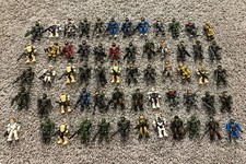 UNSC Marine & Master Chief Lot HALO Mega Construx Figure MASSIVE UNSC LOT OF 60 picture
