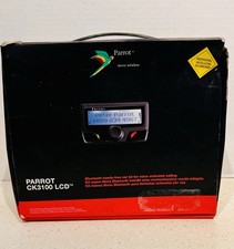Brand New Parrot CK3100 Bluetooth Handsfree Car Kit with LCD display NOS picture