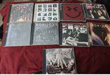 Bon Jovi CD Collection 9 CDs In All, Popular Titles, Greatest Hits, Etc. picture