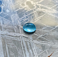 Lagoon blue tourmaline 1.98ct, loose cabochon for jewelry Paraiba color picture