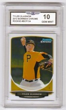 2013 BOWMAN CHROME TYLER GLASNOW ROOKIE CARD LOS ANGELES DODGERS PITCHER picture