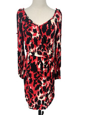 NEW Yoana Baraschi Anthropologie Dress Women's MEDIUM Poppy Shoulder Slits - AC picture