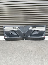 99-02 Chevrolet GMC Tahoe Yukon Silverado Sierra Door Panels Tan/Gray OEM picture