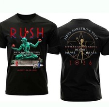 Rush Detroit Fifty Something Tour 2026 T-Shirt Little Caesars Arena Tee picture