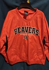 Pro Edge Oregon State Beavers Pullover Jacket L Orange/Black picture