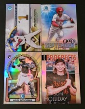 2023 Bowman Chrome INSERTS with Rookies You Pick - 2 Card Minimum picture
