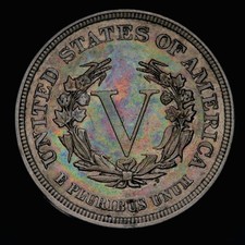 1883 5c Liberty 