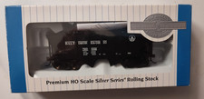 HO Scale Bachmann Silver Series  Baltimore Ohio 55 ton 2 Bay Hopper w/load picture