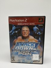 THQ WWE SmackDown Here Comes the Pain PS2 Tested picture