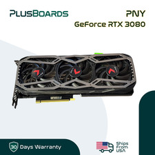 PNY GeForce RTX 3080 10GB GDDR6X XLR8 Gaming Revel Epic-X RGB Triple Fan GPU picture