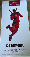 Hallmark Keepsake Deadpool The Merc With a Heart Hanging Ornament 2026 picture