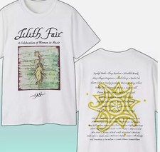 Rare Vintage 1998 Lilith Fair Shirt Double Sided picture