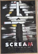 scream 1996 rare movie poster  picture