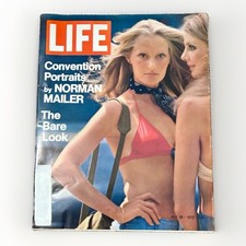 Life Magazine July 28, 1972 The Bare Look Convention Portraits Norman Mailer picture
