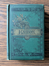 1880s Antique Poetry Book “The Poetical Works of Lord Byron” Illustrated - HC picture