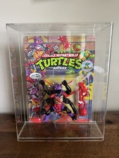 TMNT ANTRAX MOC UNPUNCHED 1991 with acrylic case (NOT GRADED) picture