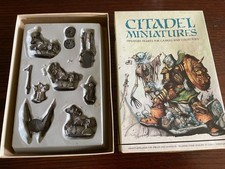 Vintage 1979 Citadel Miniatures (Ral Partha Box3) Elf Chariot Near Mint, CIB picture