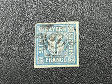 German States - Bavaria - 1862 #11 Used 9X6268 picture