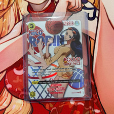 Bandai One Piece CCG Nico Robin EB03-054 Foil Character 5000 Power English picture