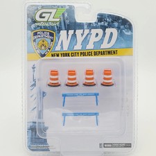 GreenLight - NYPD Road Barriers Accessory Pack - 1:64, New York City Police picture